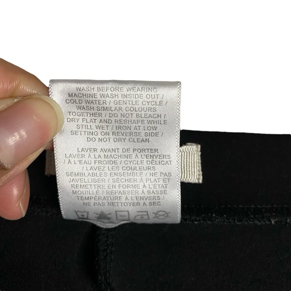 Parasuco Women's Black Patterned Pull-on Pant - Picture 5 of 8